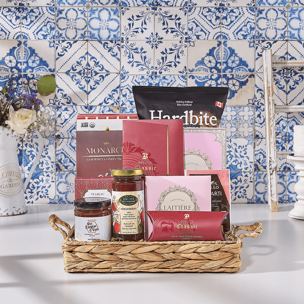 A Kosher Treat With You, kosher gift, kosher, snack gift, snack ,chocolate gift, chocolate, tea gift, tea, USA delivery