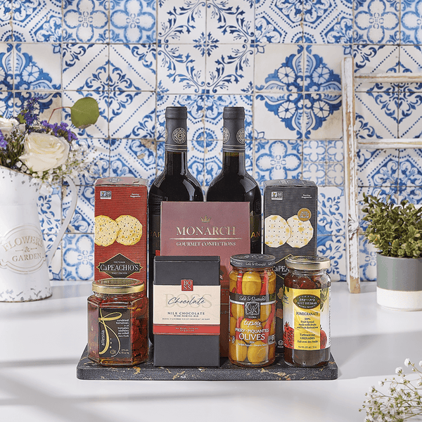 kosher wine gift basket where permitted