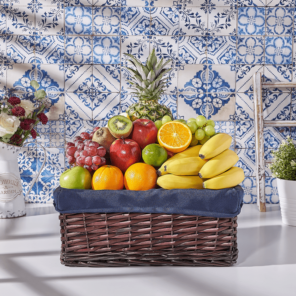 Classic Fruit Gift Basket, kosher gift, kosher, fruit gift, fruit, fruit gift basket, USA delivery