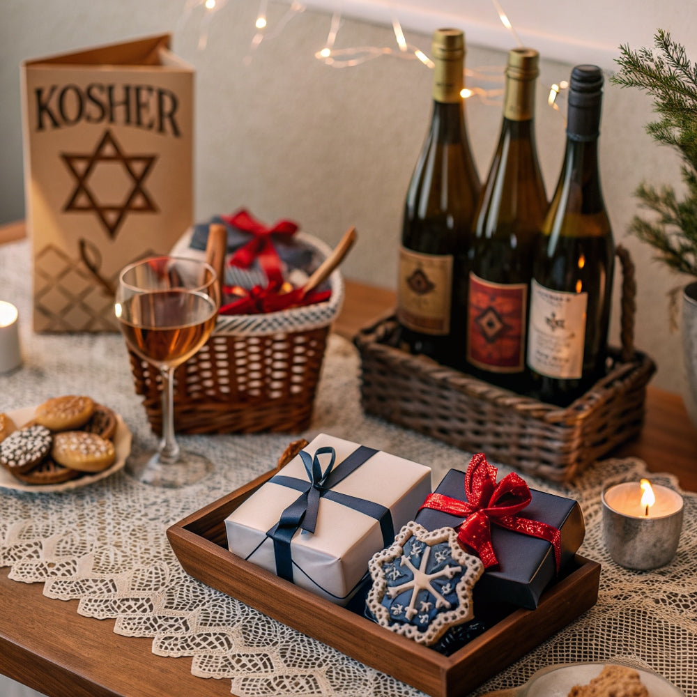 Gifting Kosher - Kosher Wines, Kosher Champagne, Liquor Kosher, Kosher Gourmet Treats, Detroit Gift Baskets Delivery.