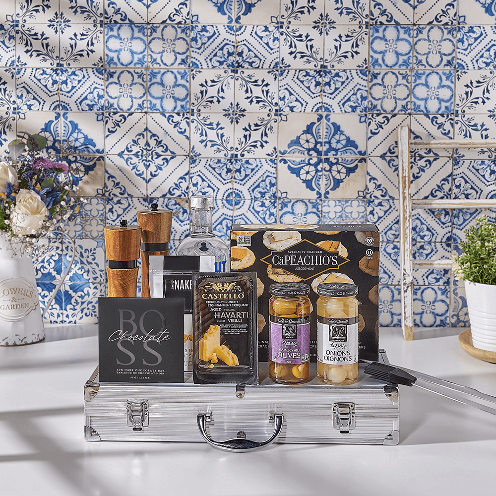 Kosher Liquor & Grilling Gift, liquor gift, liquor, kosher gift, kosher, grilling gift, grilling, bbq gift, bbq, USA delivery