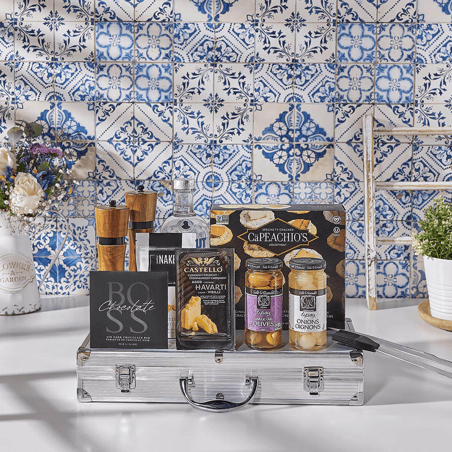 Kosher Liquor & Grilling Gift, liquor gift, liquor, kosher gift, kosher, grilling gift, grilling, bbq gift, bbq, USA delivery