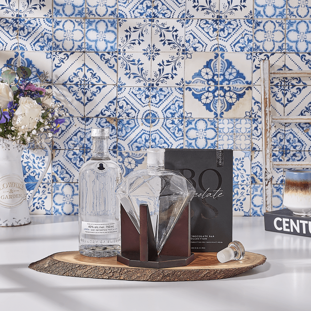Kosher Spirits & Diamond Decanter Gift