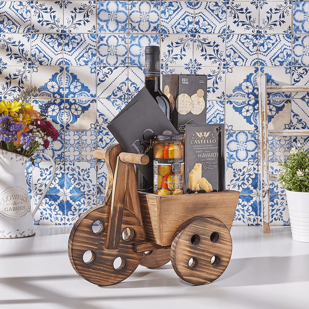Kosher Wine Cart, kosher wine gift, kosher wine, chocolate gift, chocolate, kosher gift, kosher, wine gift, wine, USA delivery