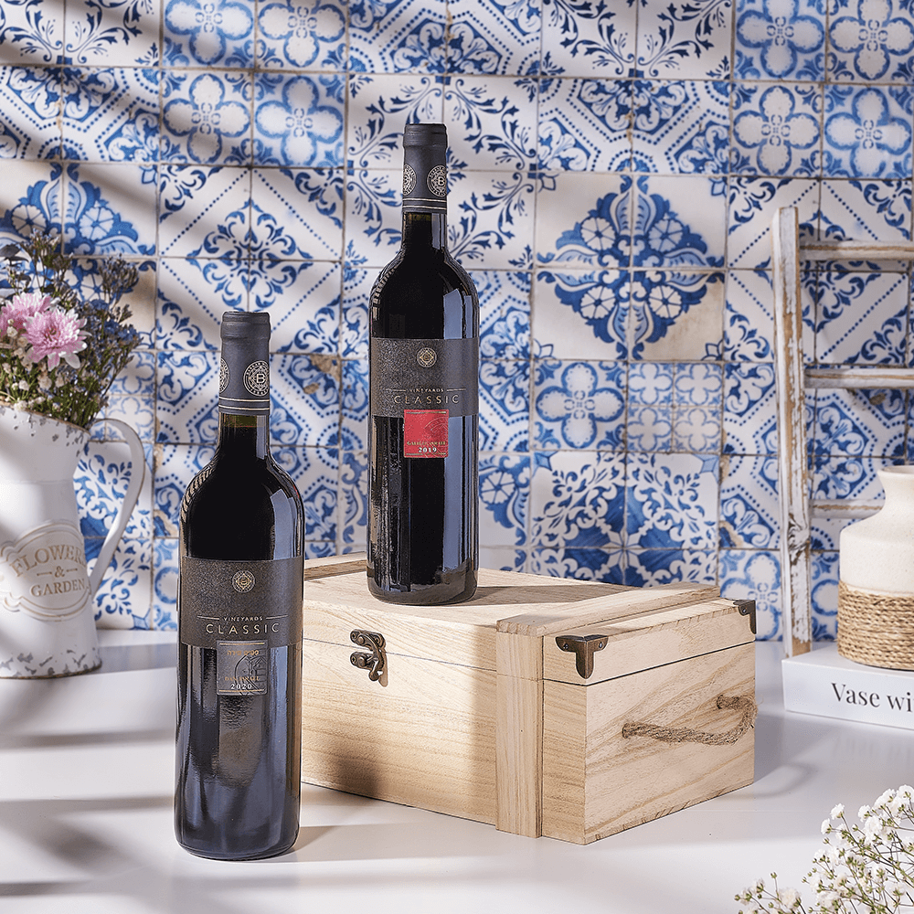 Kosher Wine Duo Gift Basket