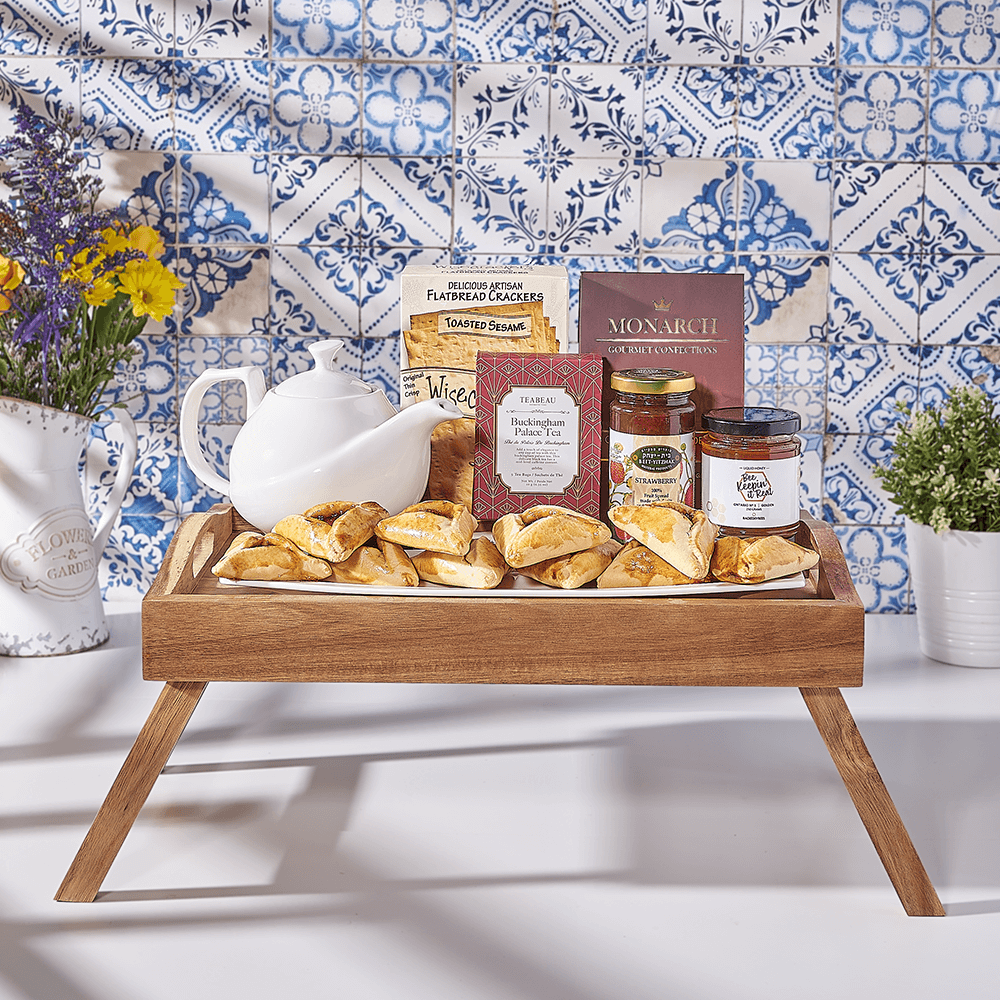 Purim Bed Tray, tea gift, tea, purim gift, purim, USA delivery