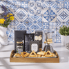 Purim Coffee & Snacks Gift Basket, kosher gift, kosher, coffee gift, coffee, tea gift, tea, USA delivery