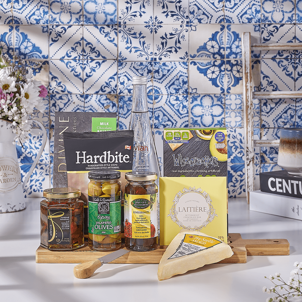 Sweet & Savory Kosher Treats Basket