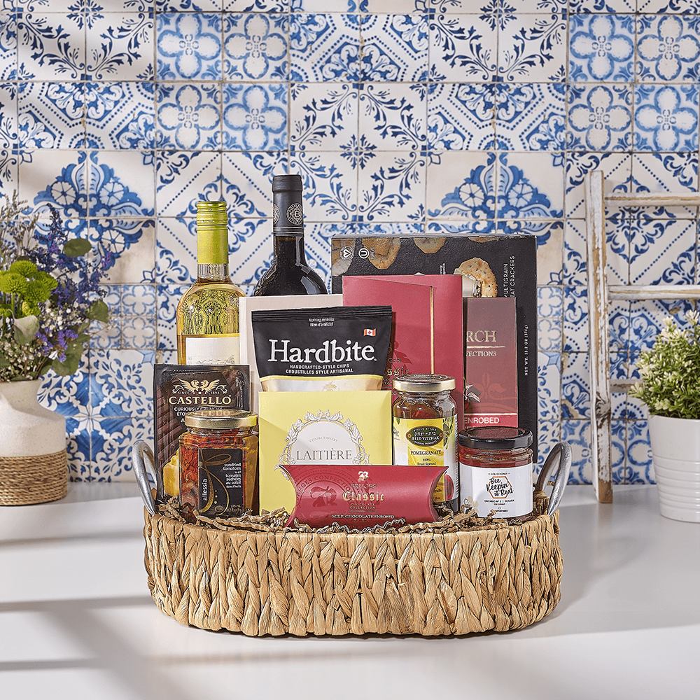 The Vintage Wine Gift Tray