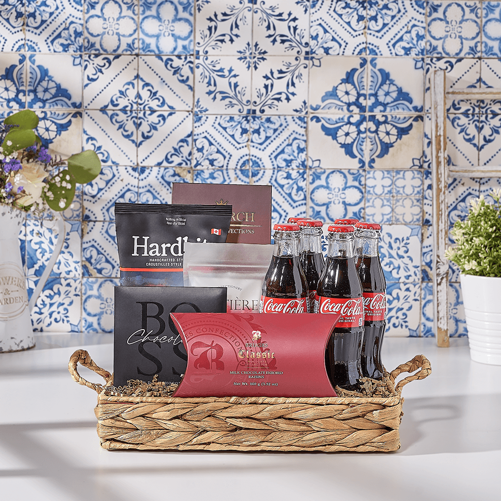 Wonderful Soda Gift Set, soda gift, soda, chocolate gift, chocolate, candy gift, candy, USA delivery