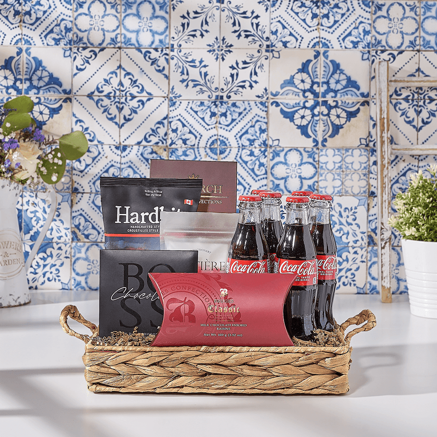 Wonderful Soda Gift Set, soda gift, soda, chocolate gift, chocolate, candy gift, candy, USA delivery