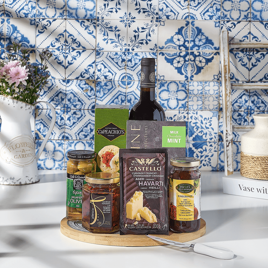 Wonderful Wine Gift Basket, kosher wine gift, kosher wine, kosher gift, kosher, wine gift, wine, USA delivery