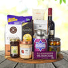 Wine & Snacks Basket, Canada Delivery, kosher gift basket, kosher wine, kosher gift sets, kosher gift crate